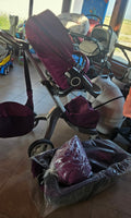 Carucior Stokke 2 in 1 - Mov  + Geanta inclusa