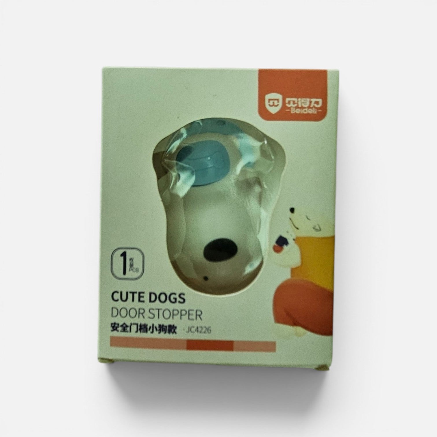 Opritor de ușă pentru siguranța copiilor (Cute Dogs Door Stopper), modelul JC4226 de la brandul Beide.