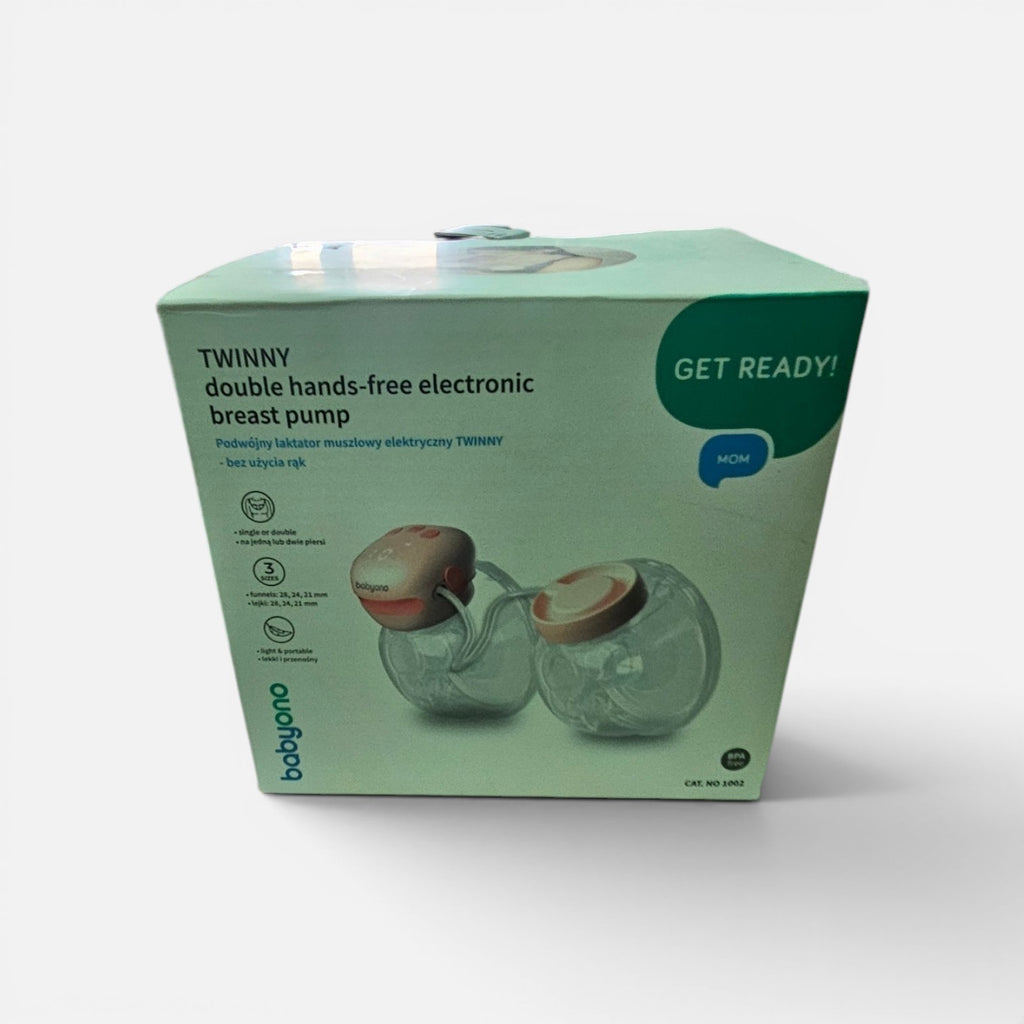 Pompa electrică de sân dublă BabyOno Twinny hands-free