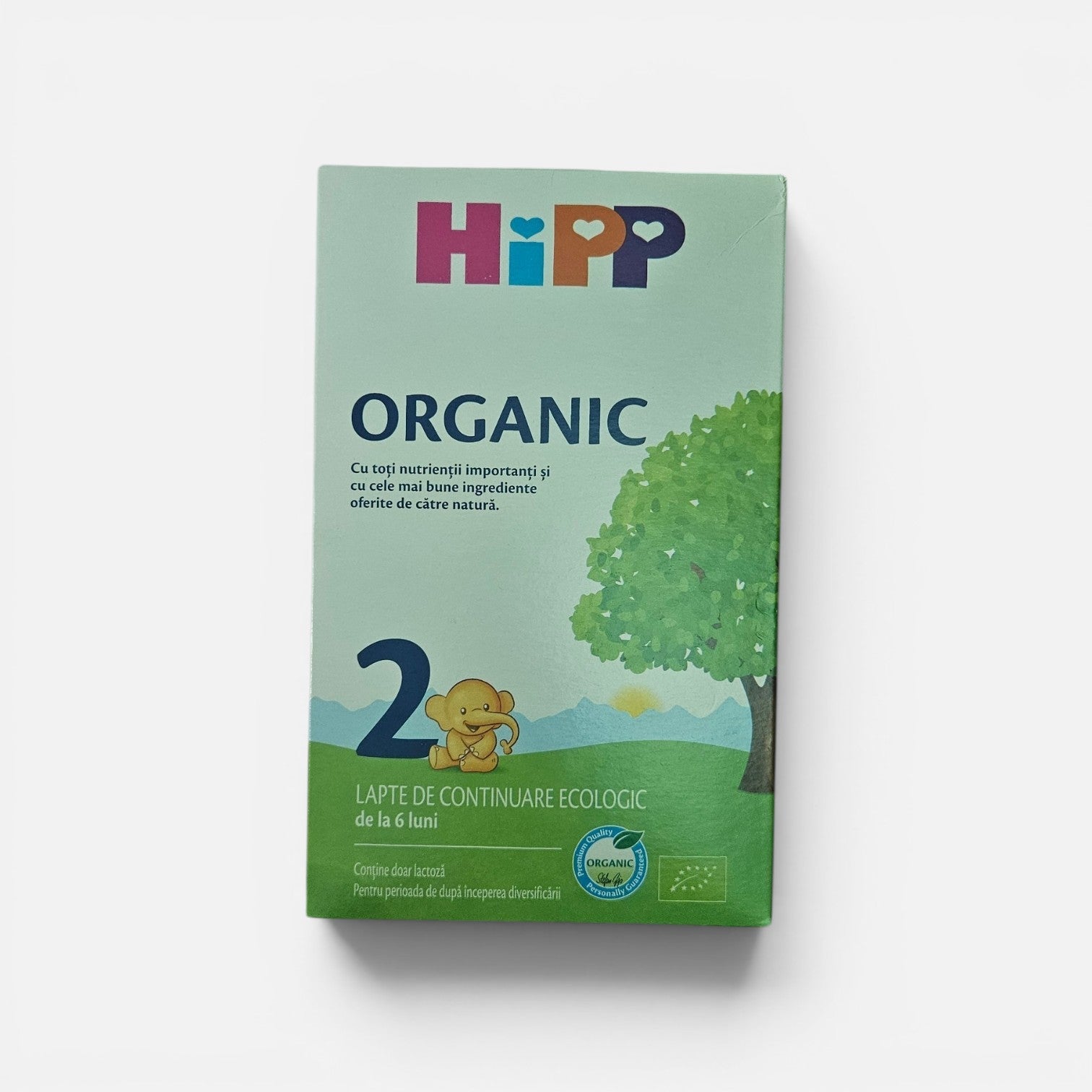 HiPP 2 ORGANIC, o formulă de lapte de continuare ecologic