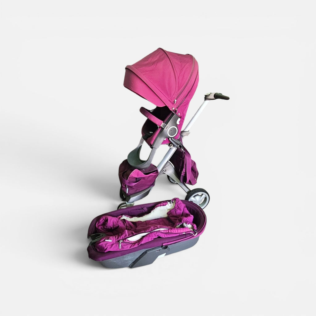 Carucior Stokke Xplory (model din generația V5 / V6), Purple / Violetre