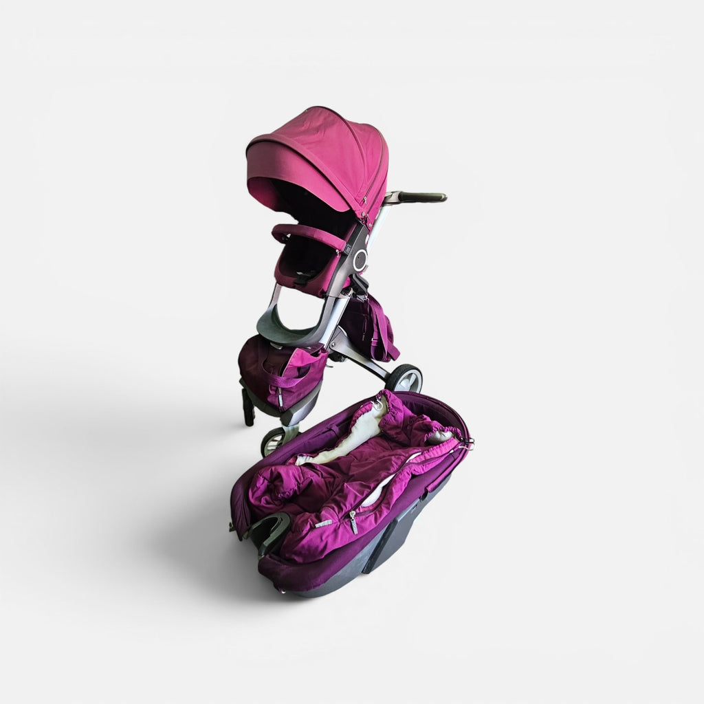 Carucior Stokke Xplory (model din generația V5 / V6), Purple / Violetre
