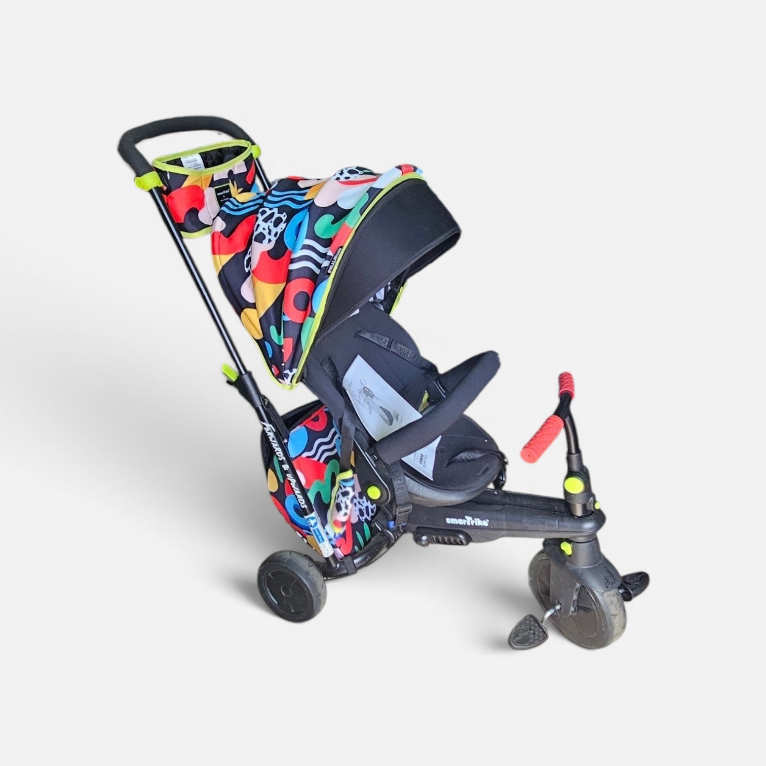 Tricicletă și cărucior pliabil smarTrike STR7 Stroller Trike din ediția limitată Kelly Anna