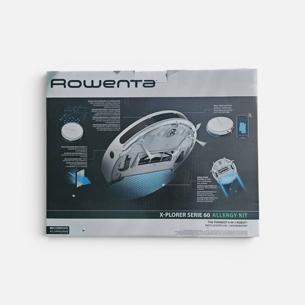 Aspiratorului robot Rowenta X-Plorer Serie 60 Allergy Kit (cod model: RR7447WH),