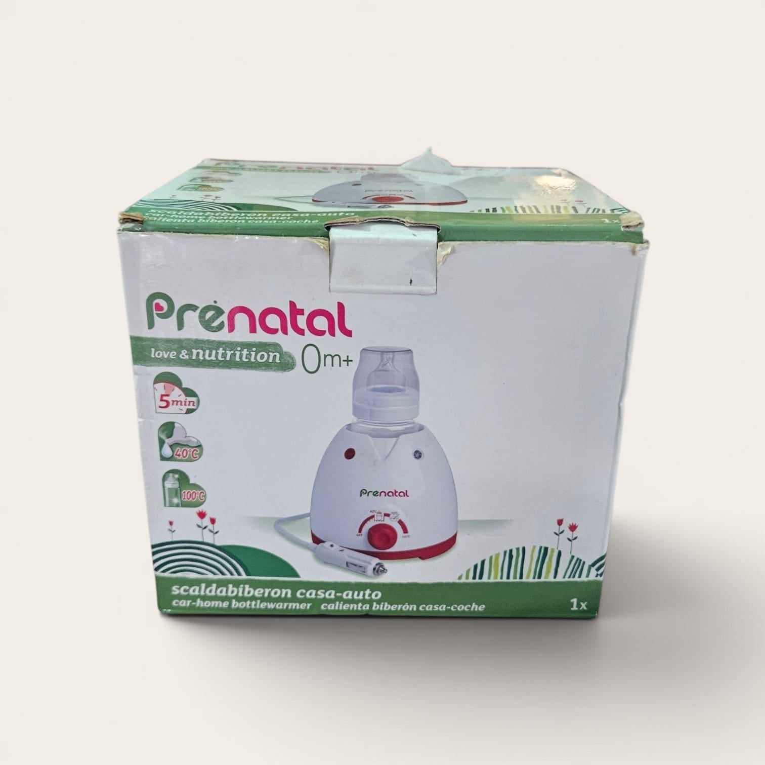 Încălzitor biberoane Prenatal Casa-Auto (Uzat, perfect funcțional)