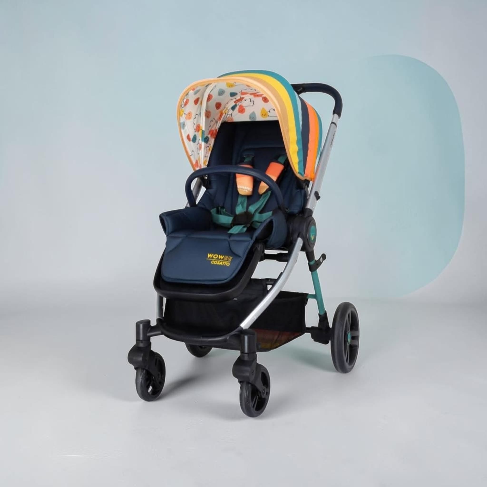 Cărucior 4 în 1 Cosatto Wowee (Ediția Goody Gumdrops) – Second Hand