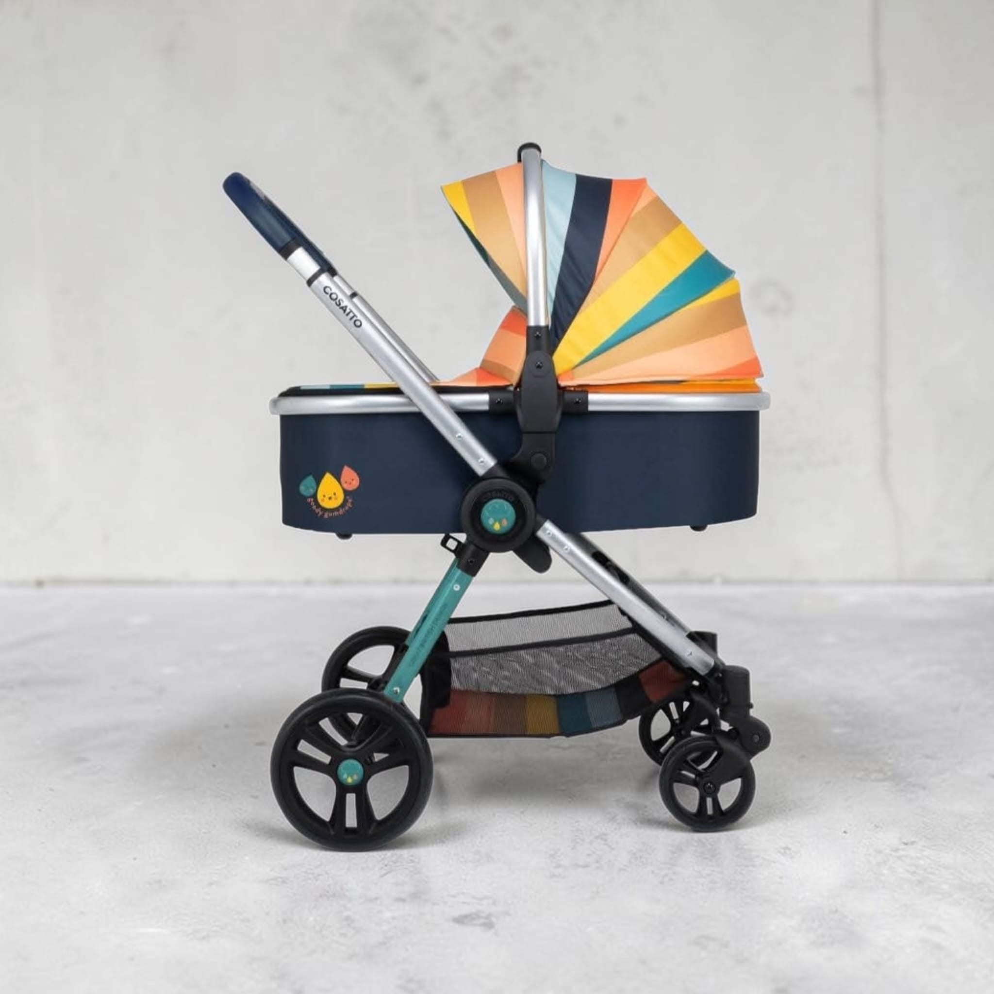 Cărucior 4 în 1 Cosatto Wowee (Ediția Goody Gumdrops) – Second Hand